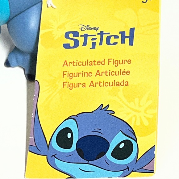 Disney Store Lilo & Stitch Articulated Figure 6 Inch Experiment 626 Blue Toy NWT - Picture 5 of 9